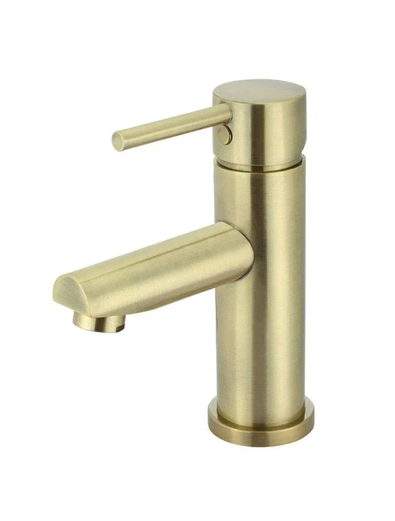 Meir Round Basin Mixer | Brushed Nickel