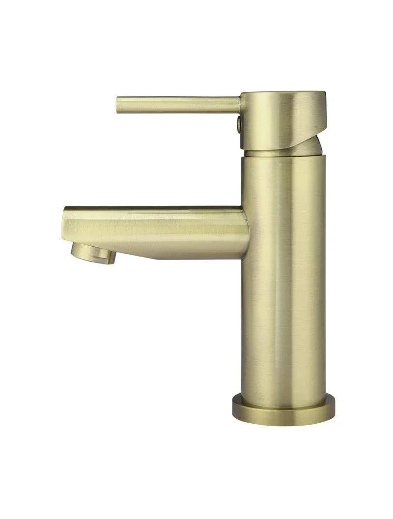 Meir Round Basin Mixer | Lustre Bronze