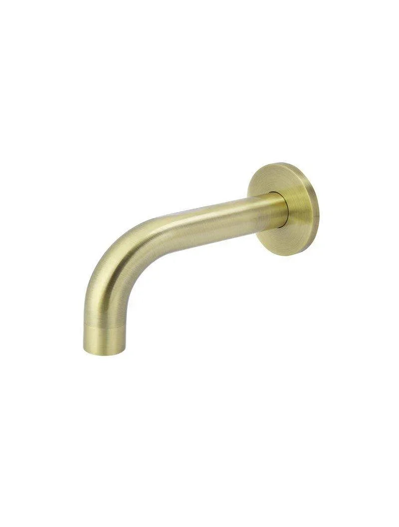 Meir Round Curved Spout 130mm | Champagne