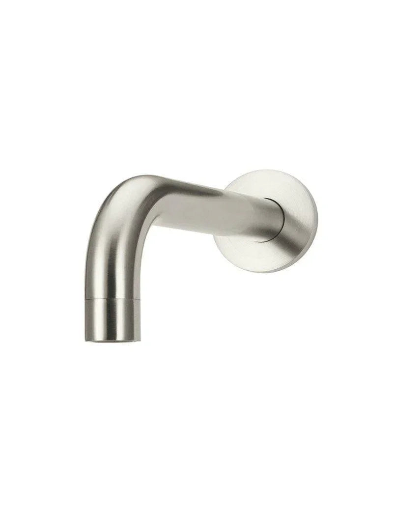 Meir Round Curved Spout 200mm | Tiger Bronze