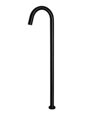 Meir Round Freestanding Bath Spout | Matte Black
