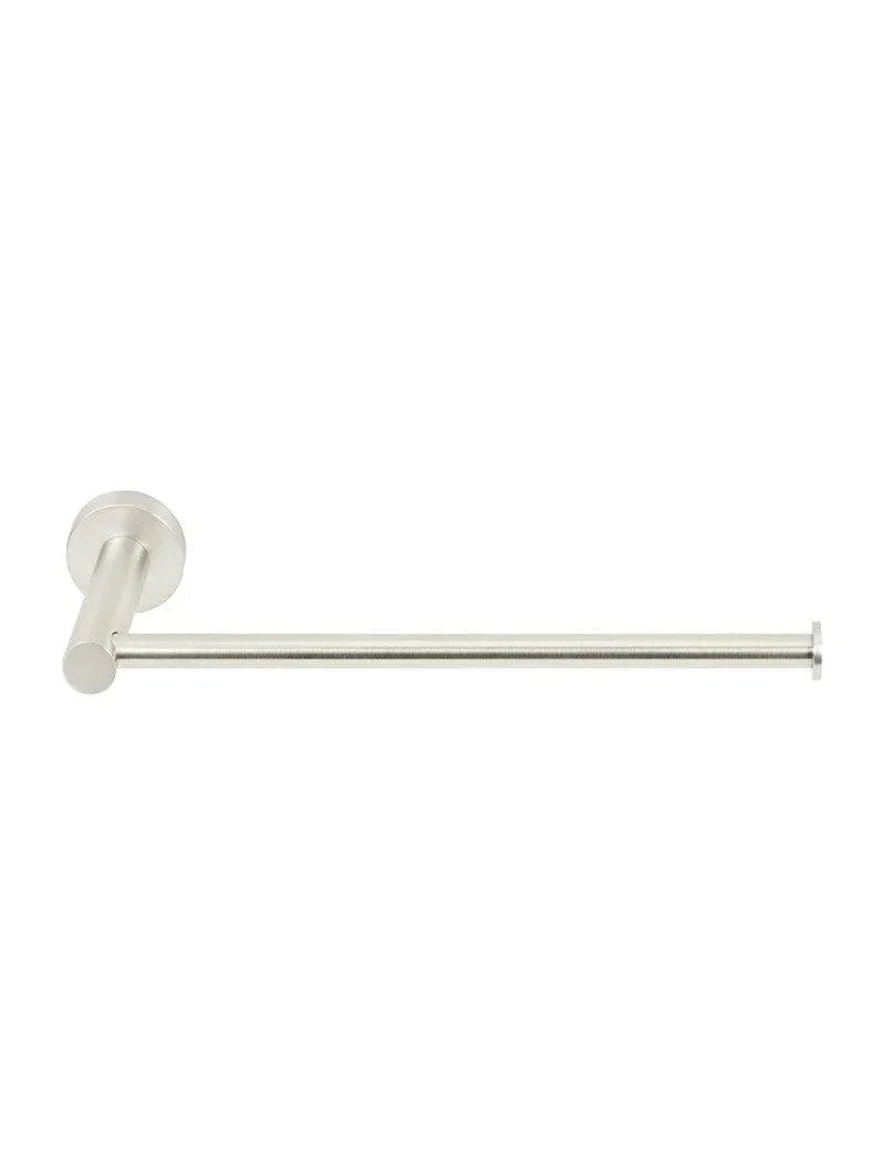 Meir Round Guest Towel Rail | Brushed Nickel