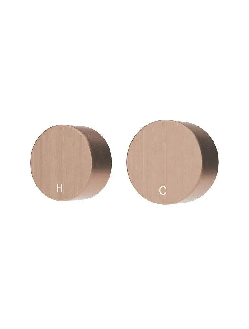 Meir Round Jumper Valve Wall Top Assemblies | Champagne