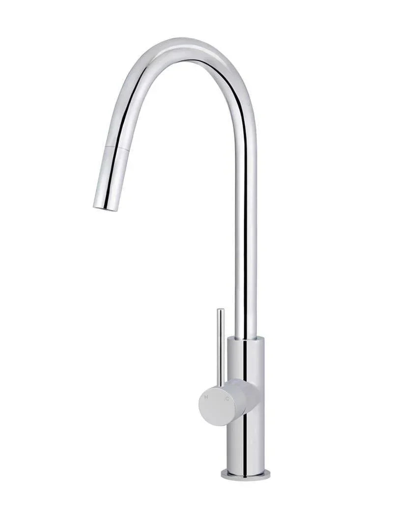 Meir Round Piccola Kitchen Mixer Tap | Matte Black