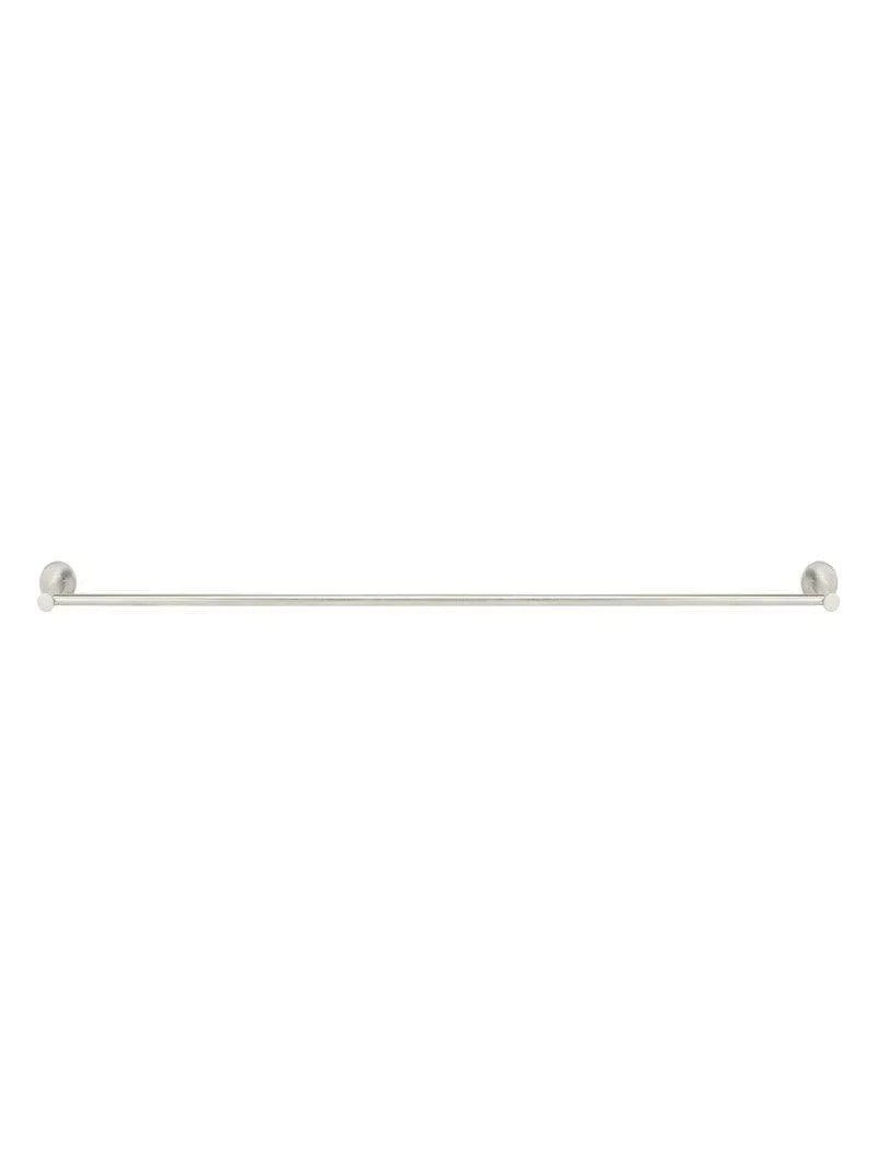 Meir Round Single Towel Rail | Matte Black