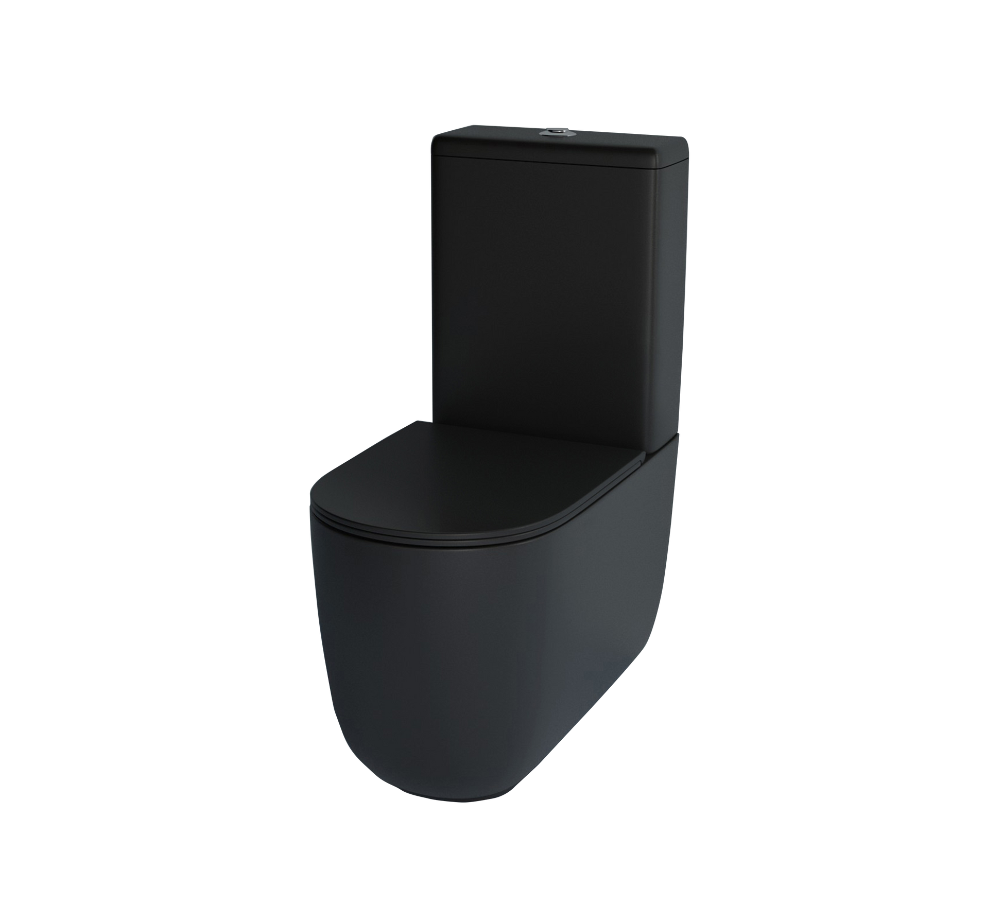 Studio Bagno Milady Rimless Suite - Matte Black - Complete