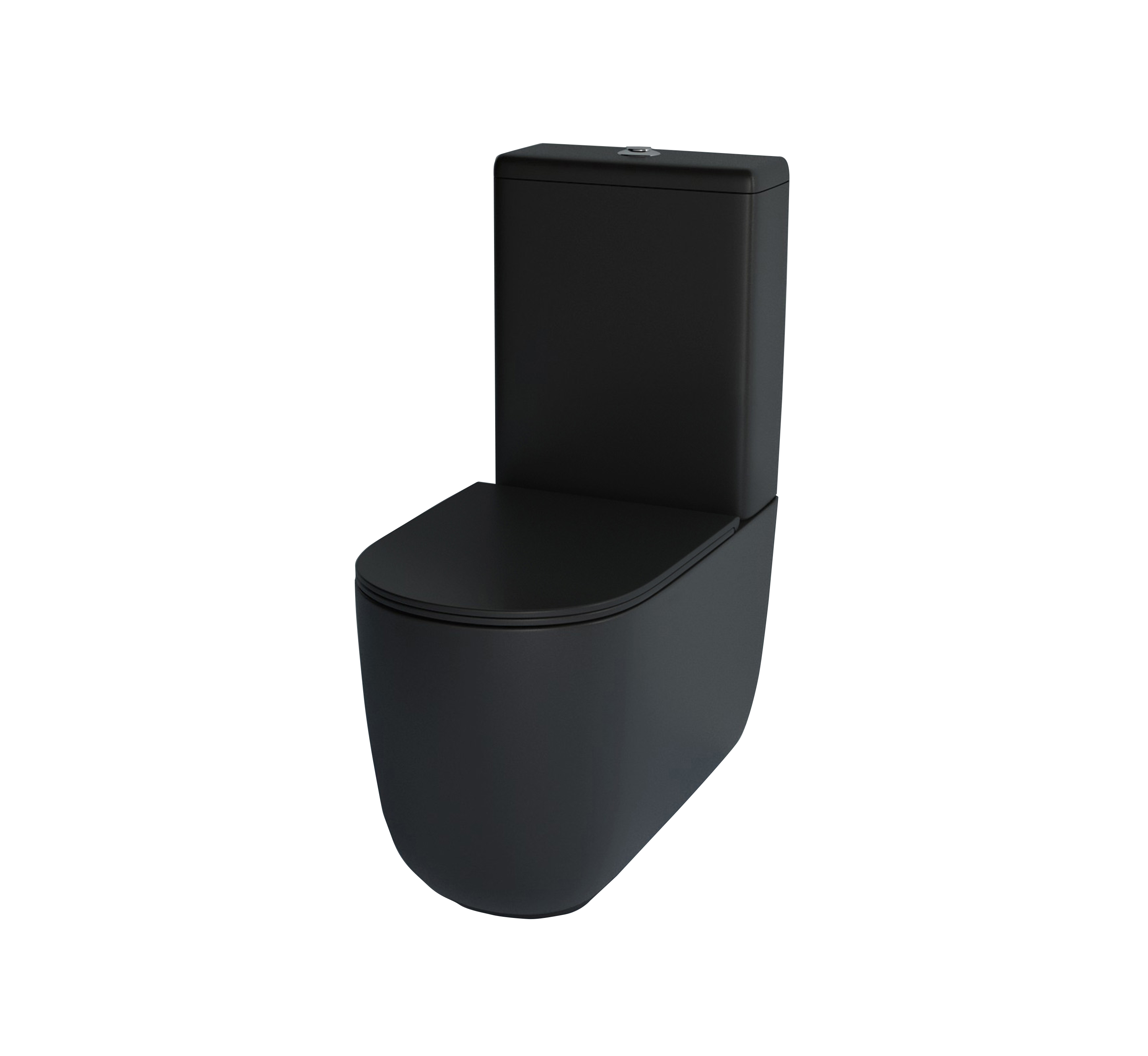 Studio Bagno Milady Rimless Suite - Matte Black - Complete