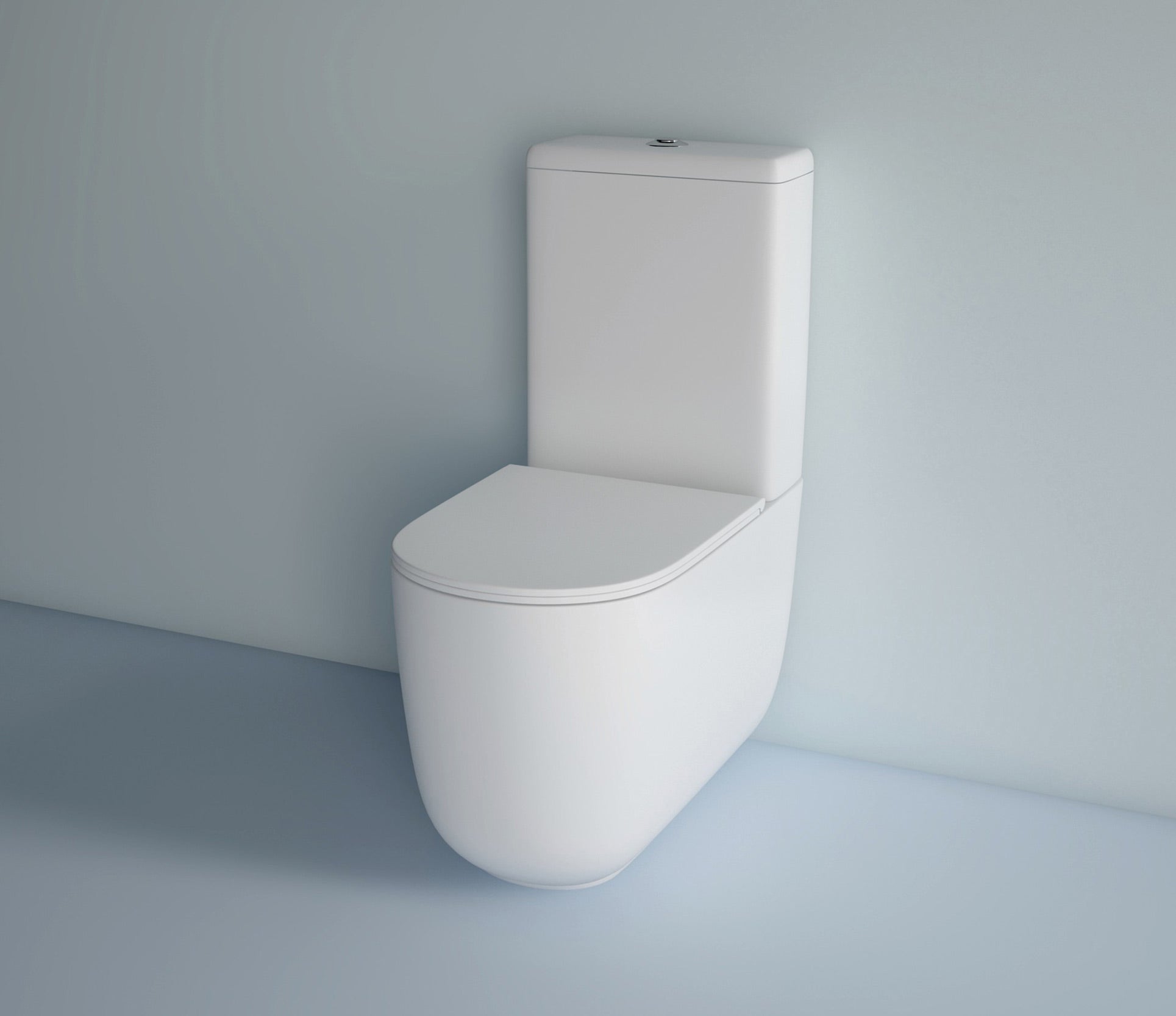 Studio Bagno Milady Rimless Suite - Matte White - Complete