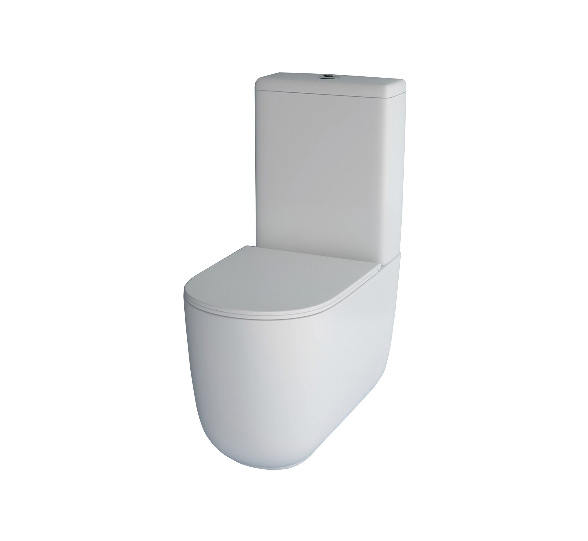 Studio Bagno Milady Rimless Suite - Matte White - Complete