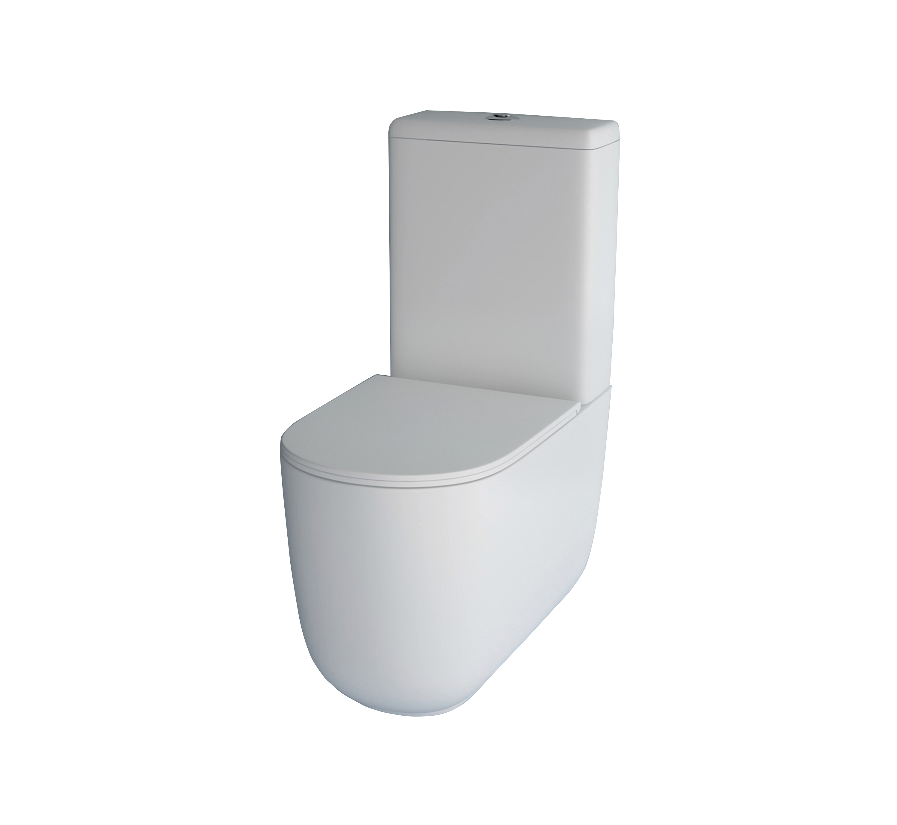 Studio Bagno Milady Rimless Suite - Matte White - Complete