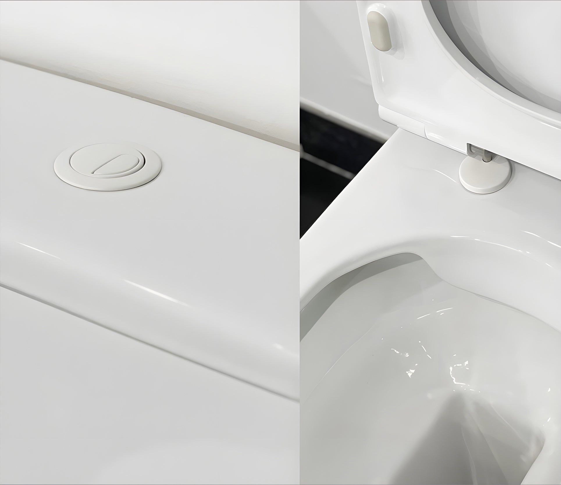 Studio Bagno Milady & Impero Series Satin White Seat Hinge