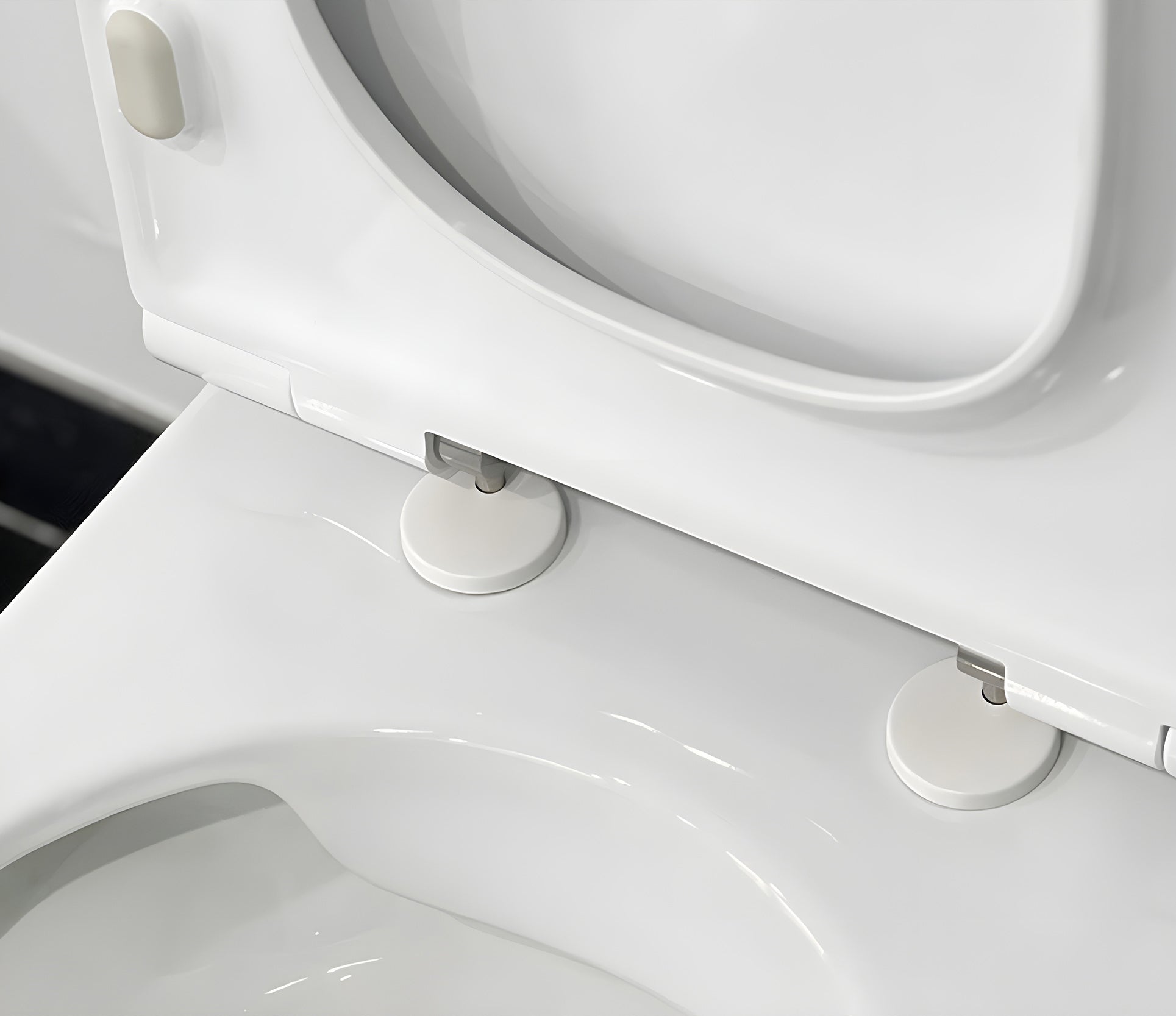 Studio Bagno Milady & Impero Series Satin White Seat Hinge