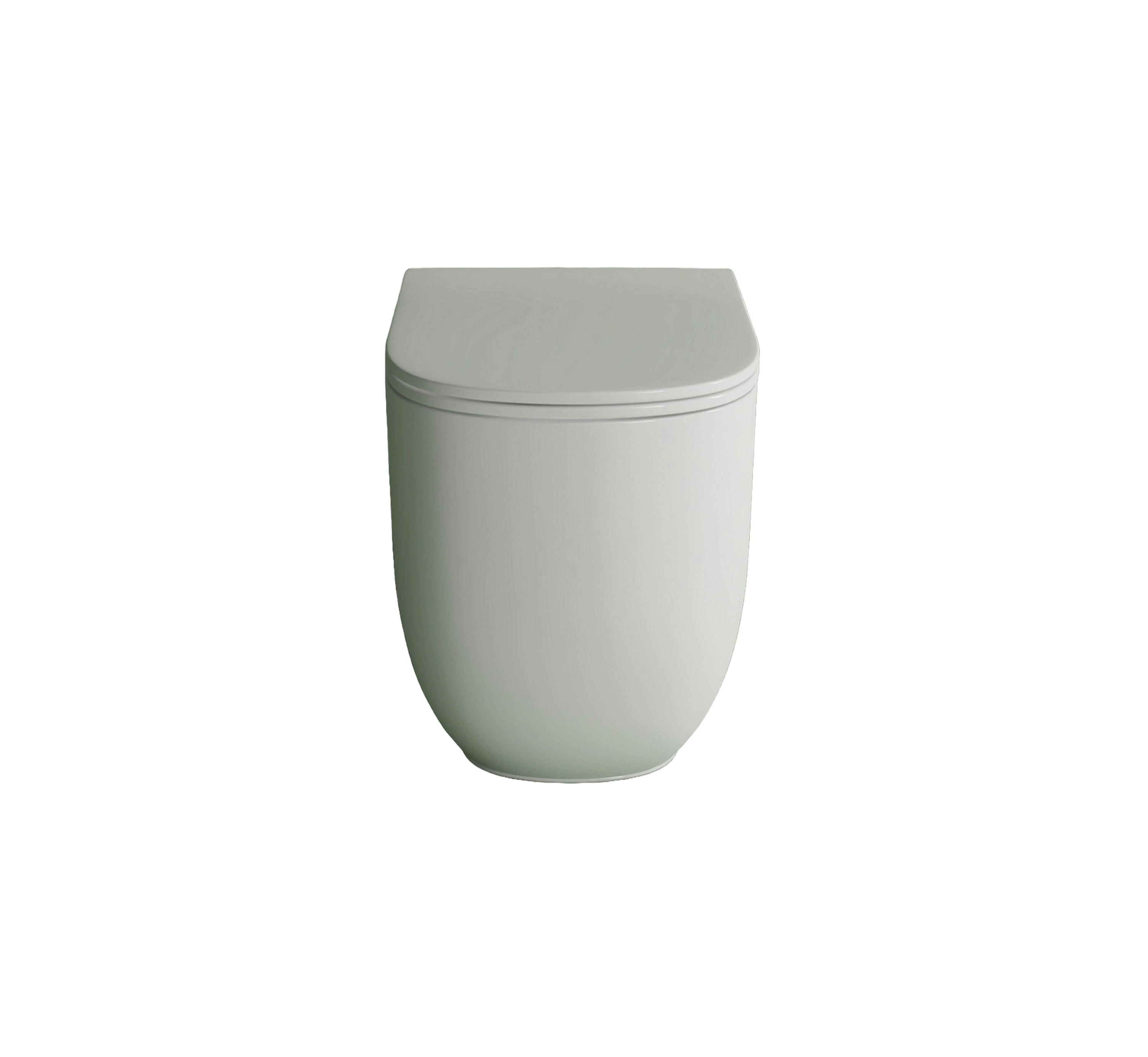 Studio Bagno Milady Wall faced pan - complete, Gloss White