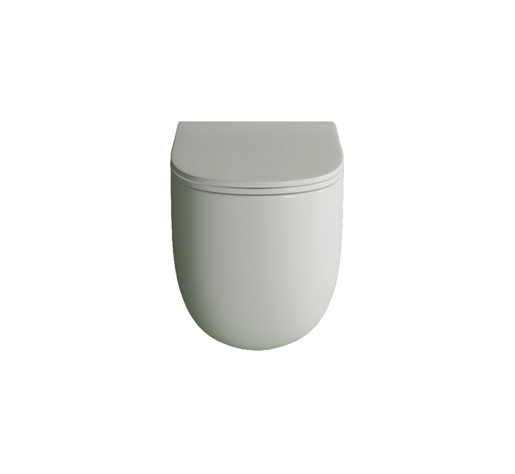 Studio Bagno Milady Wall hung pan - complete, Gloss White