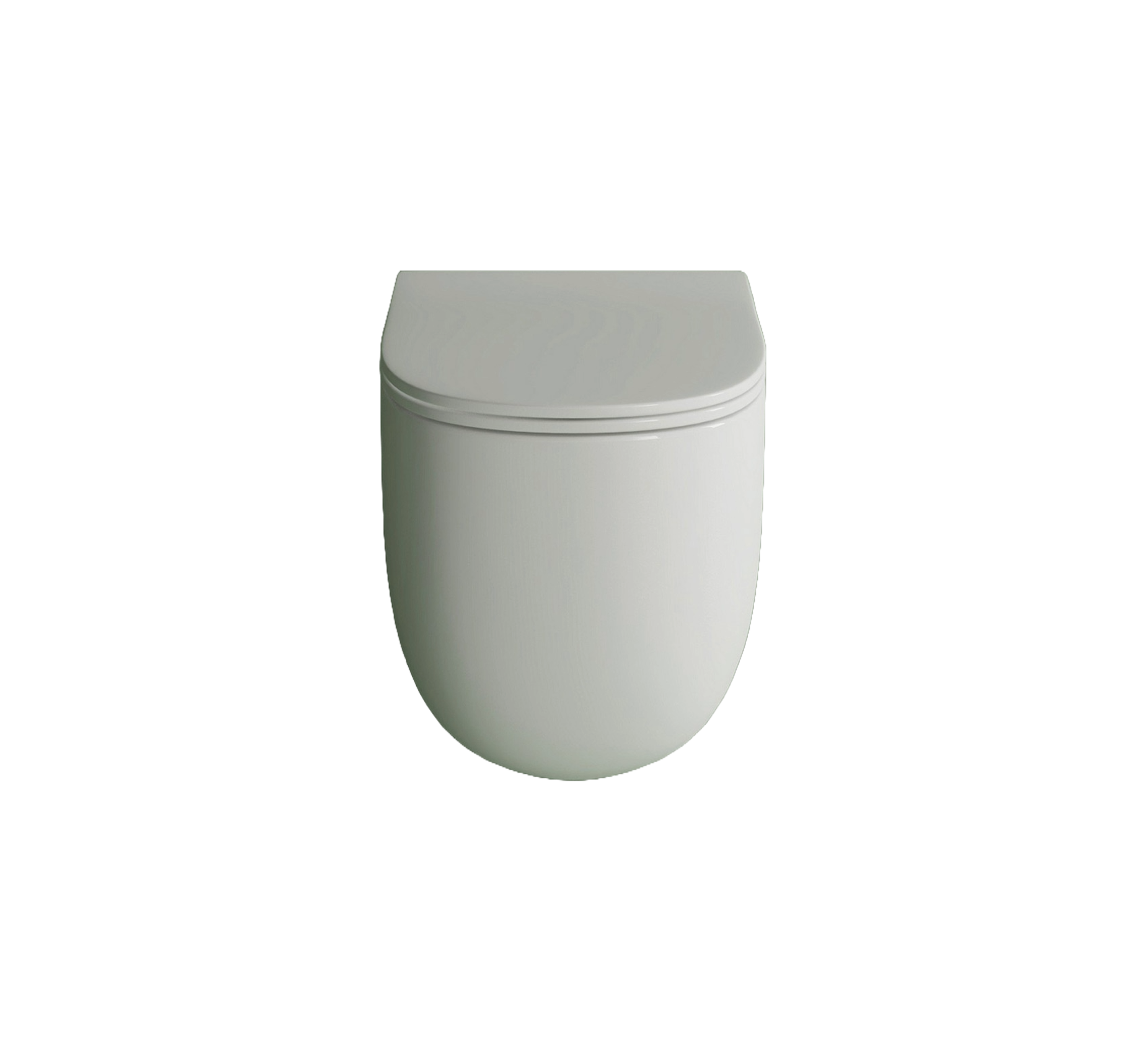 Studio Bagno Milady Wall hung pan - complete, Gloss White