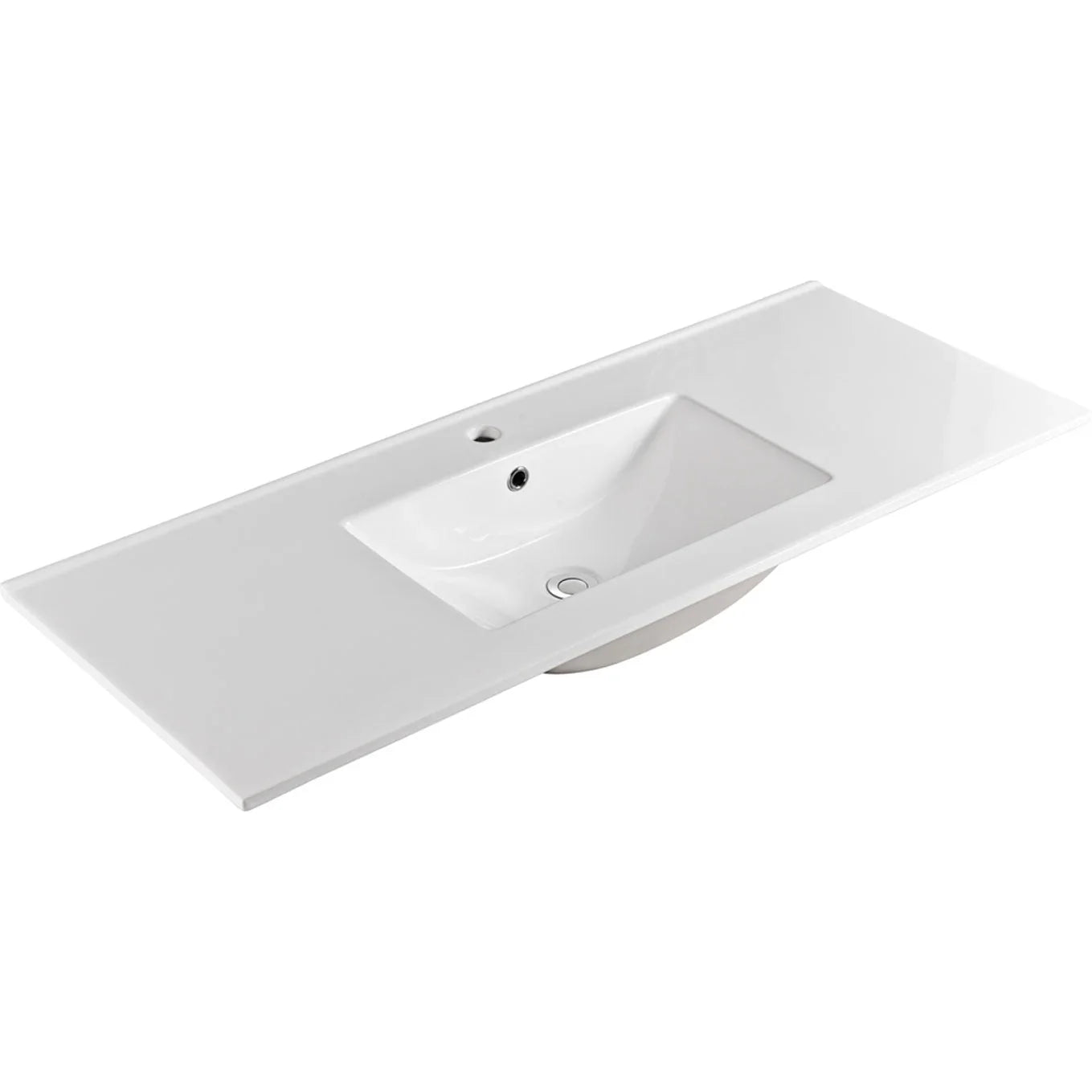 Milano 1200mm Ceramic Moulded Top - Ideal Bathroom CentreCE12001 Tap Hole