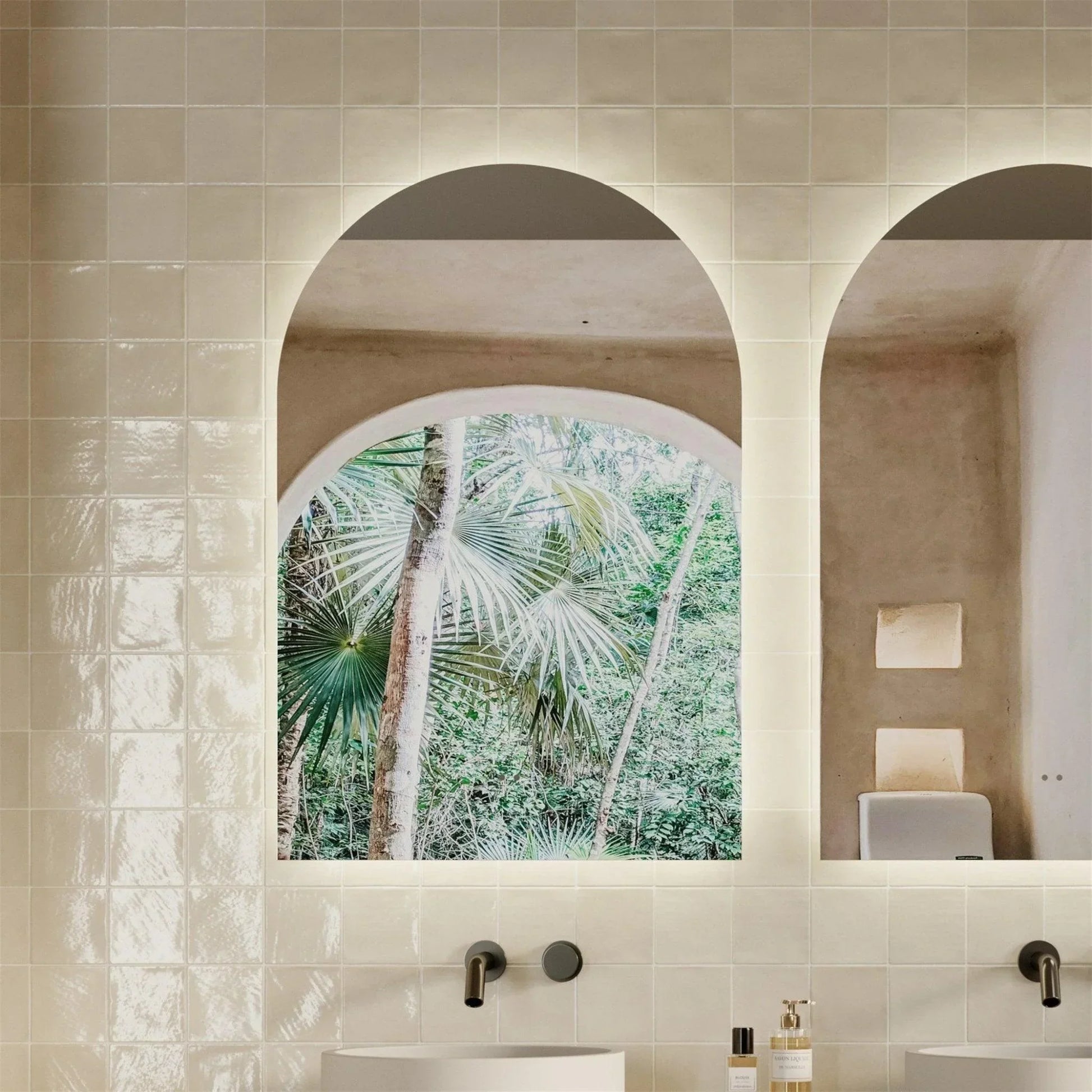 Milano Arch 600x900mm Frameless LED Mirror - Ideal Bathroom CentreAR6090LED