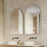 Milano Arch 600x900mm Frameless Polished Edge Mirror - Ideal Bathroom CentreAR6090P