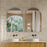 Milano Arch 600x900mm Frameless Polished Edge Mirror - Ideal Bathroom CentreAR6090P