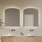 Milano Arch Rectangle 750x900mm Frameless LED Mirror