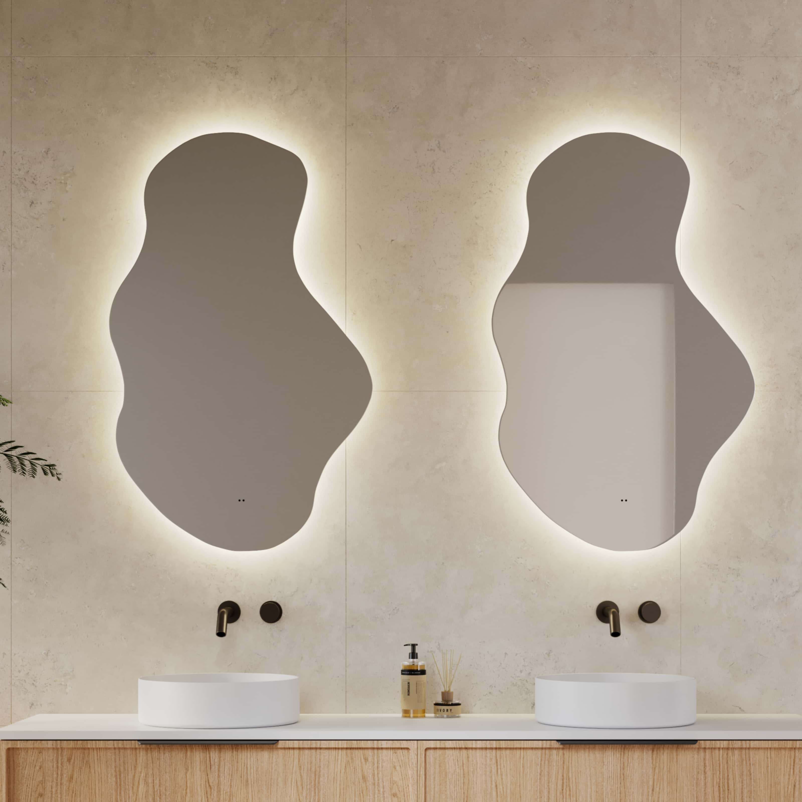 Milano Artistic 630x1000mm Frameless LED Mirror