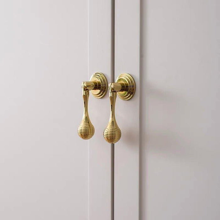 Milano Classical Pull Knob Handle - Brushed Gold - Ideal Bathroom CentreCH - FRE3076BG