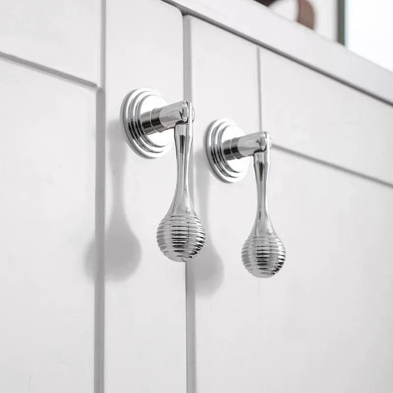 Milano Classical Pull Knob Handle - Chrome - Ideal Bathroom CentreCH - FRE3076CH