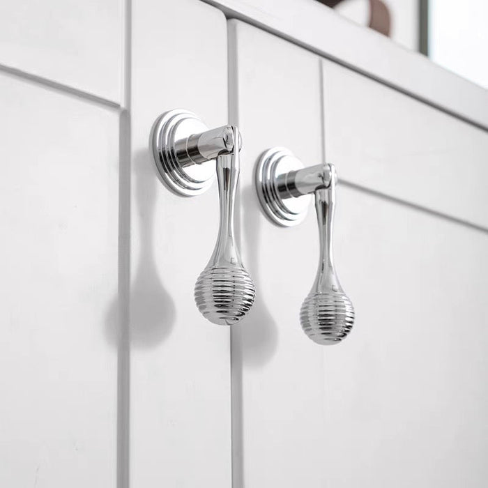 Milano Classical Pull Knob Handle - Chrome - Ideal Bathroom CentreCH - FRE3076CH