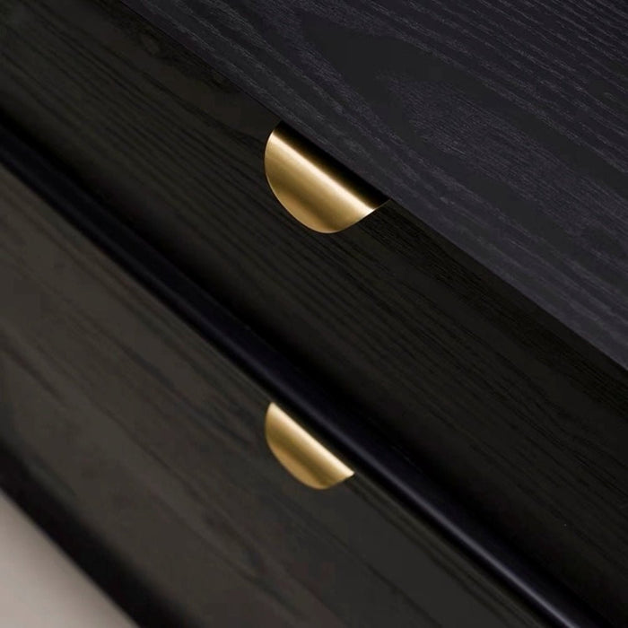 Milano Curve 600mm Pull Cabinet Handle - Brushed Gold - Ideal Bathroom CentreCH - CUR6040