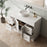 MILANO Federation 1200mm Freestanding Vanity - Ideal Bathroom CentreFED1200