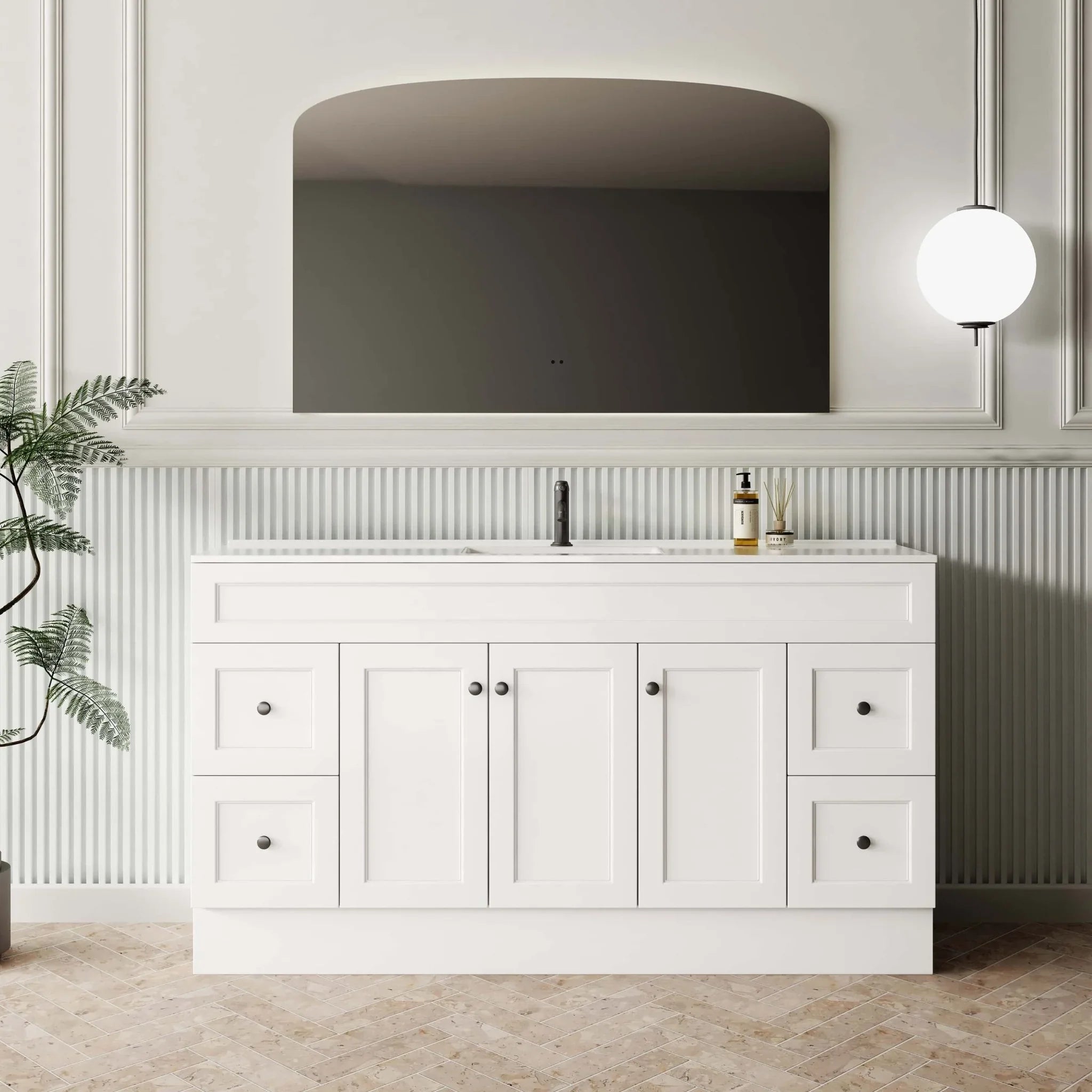 Milano Federation 1500mm Freestanding Vanity - Ideal Bathroom CentreFEDE1500