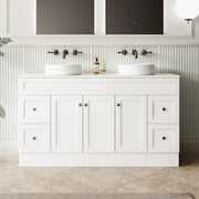 Milano Federation 1500mm Freestanding Vanity Double Bowl - Ideal Bathroom CentreFEDE1500