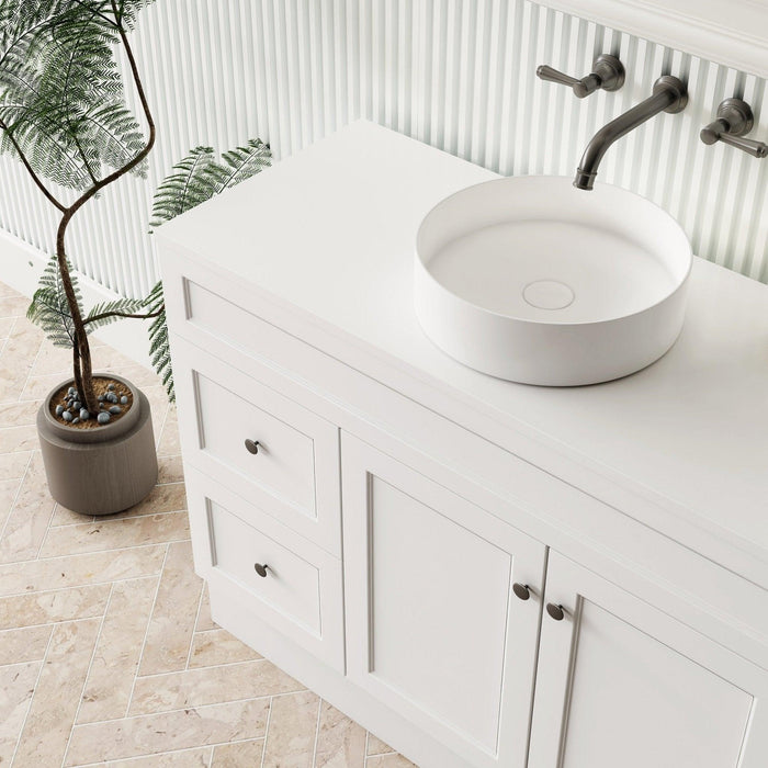 Milano Federation 1800mm Freestanding Vanity Double Bowl - Ideal Bathroom CentreFEDE1800