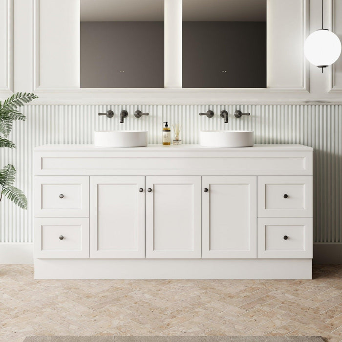 Milano Federation 1800mm Freestanding Vanity Double Bowl - Ideal Bathroom CentreFEDE1800