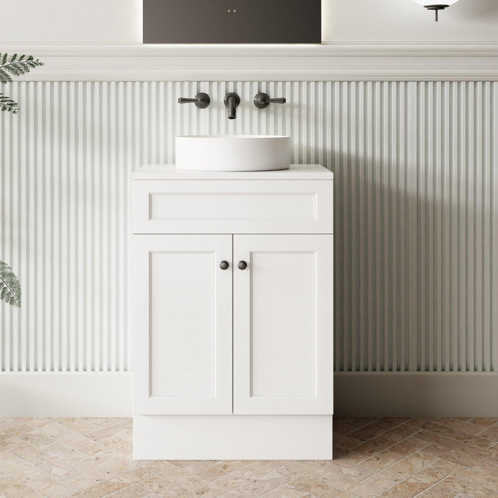 MILANO Federation 600mm Freestanding Vanity - Ideal Bathroom CentreFEDE600