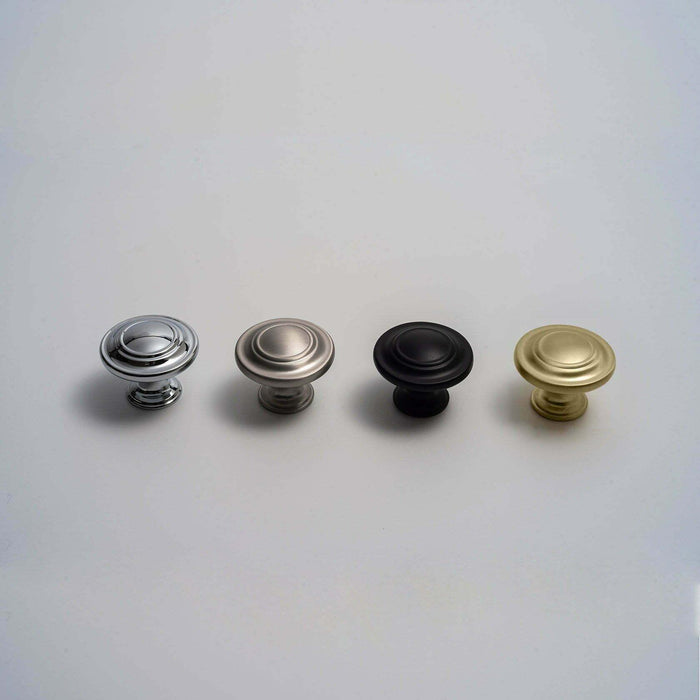 Milano Federation Knob Handle - Brushed Nickel - Ideal Bathroom CentreCH - FEDE3030 - BN