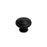 Milano Federation Knob Handle - Matte Black - Ideal Bathroom CentreCH - FEDE3030 - MB