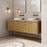 Milano Flow Flat 1800mm Wall Hung Vanity Natural Oak - Ideal Bathroom CentreFLO1800OAKFLO1800D3