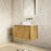 Milano Flow Flat 750mm Wall Hung Vanity Natural Oak - Ideal Bathroom CentreFLO750OAKFLO750D3