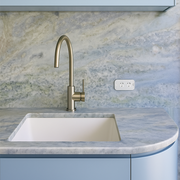 Milano Granite 450mm Sink Single Bowl Sink White