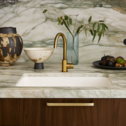 Milano Granite 750mm Single Bowl White Sink White