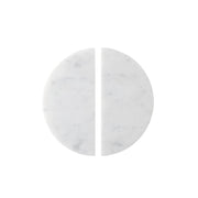 Milano Moon 160mm Pull Handle Carrara Marble - Ideal Bathroom CentreCH - MAR160CA