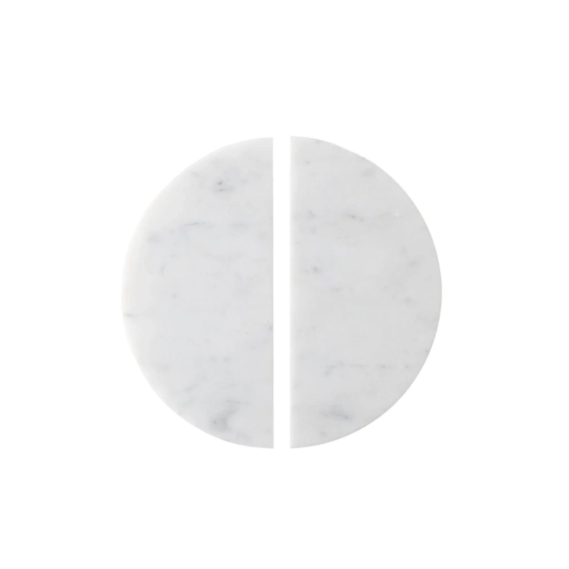 Milano Moon 160mm Pull Handle Carrara Marble - Ideal Bathroom CentreCH - MAR160CA