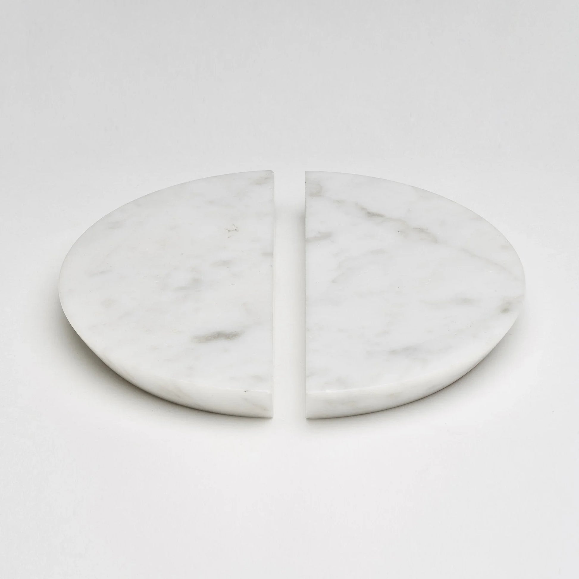 Milano Moon 160mm Pull Handle Carrara Marble - Ideal Bathroom CentreCH - MAR160CA