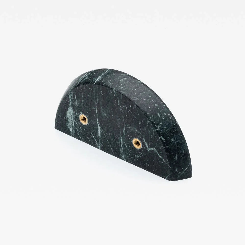 Milano Moon 160mm Pull Handle Green Verde Marble - Ideal Bathroom CentreCH - MAR160GM