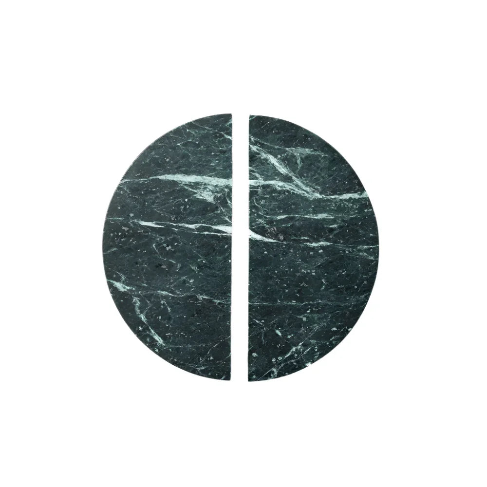 Milano Moon 160mm Pull Handle Green Verde Marble - Ideal Bathroom CentreCH - MAR160GM