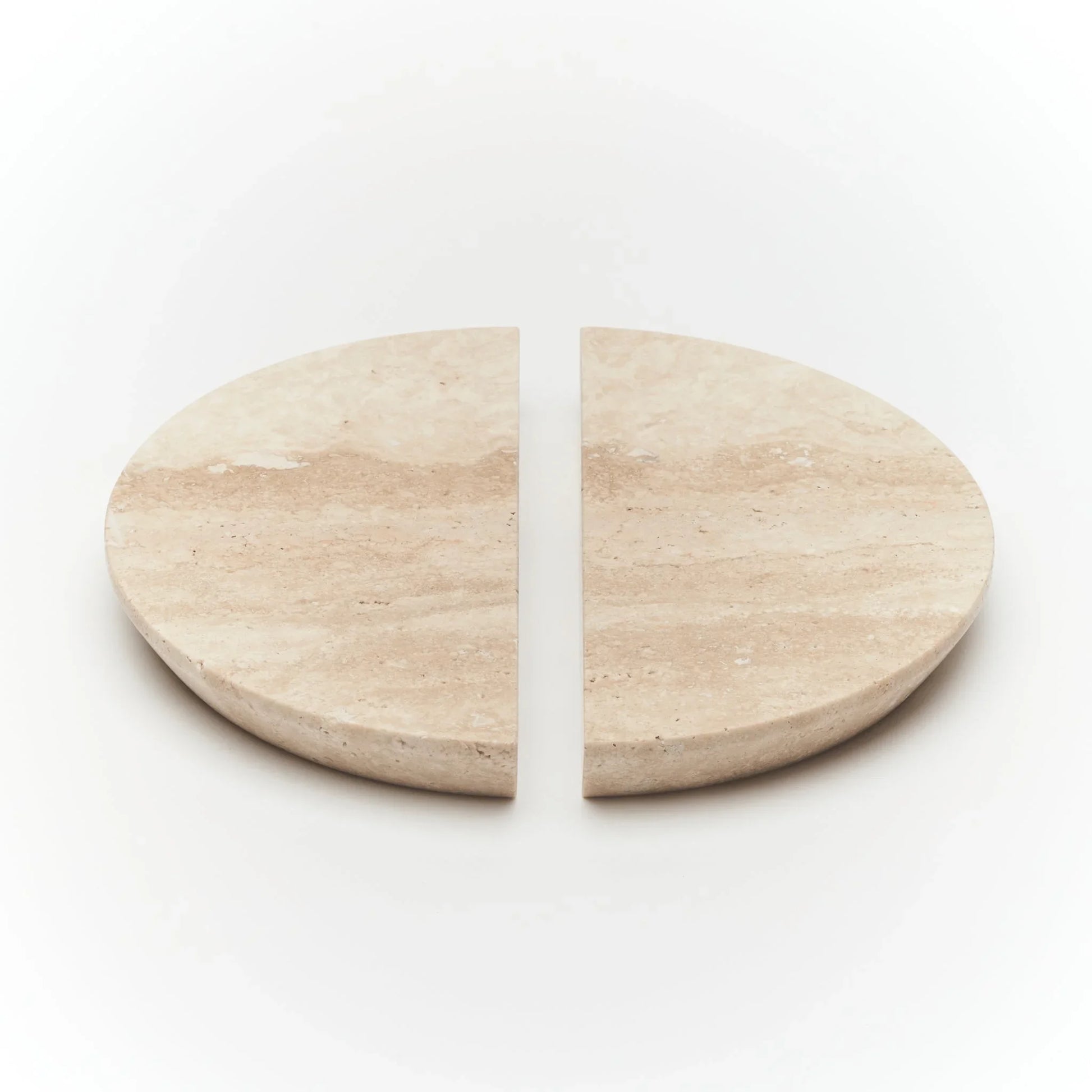 Milano Moon 160mm Pull Handle Travertine - Ideal Bathroom CentreCH - MAR160TR