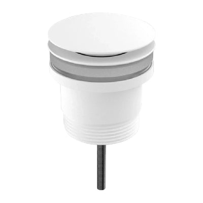 Milano Mushroom Universal Pop-Up Waste-Matte White