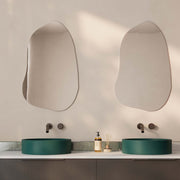 Milano Organic 500mx800mm Frameless Polished Edge Mirror