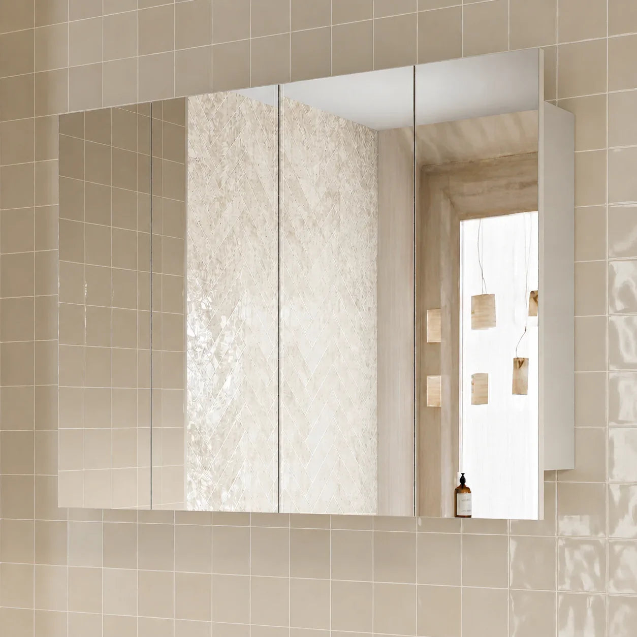 Milano Pencil Edge Shaving Cabinet